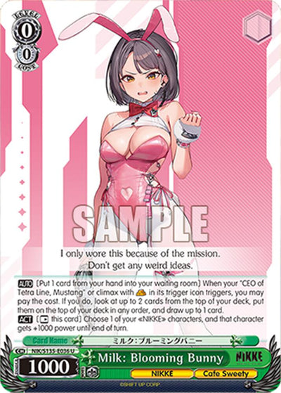 (NIK/S135-E036) Milk: Blooming Bunny