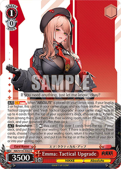 (NIK/S135-E062) Emma: Tactical Upgrade