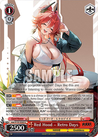 (NIK/S135-E069) Red Hood - Retro Days