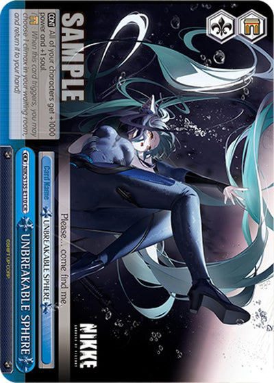(NIK/S135-E110) UNBREAKABLE SPHERE