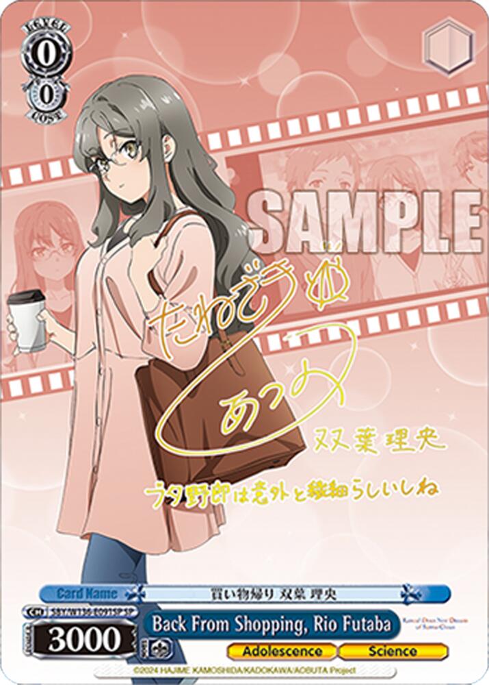 (SBY/W136-E091SP) Back From Shopping, Rio Futaba