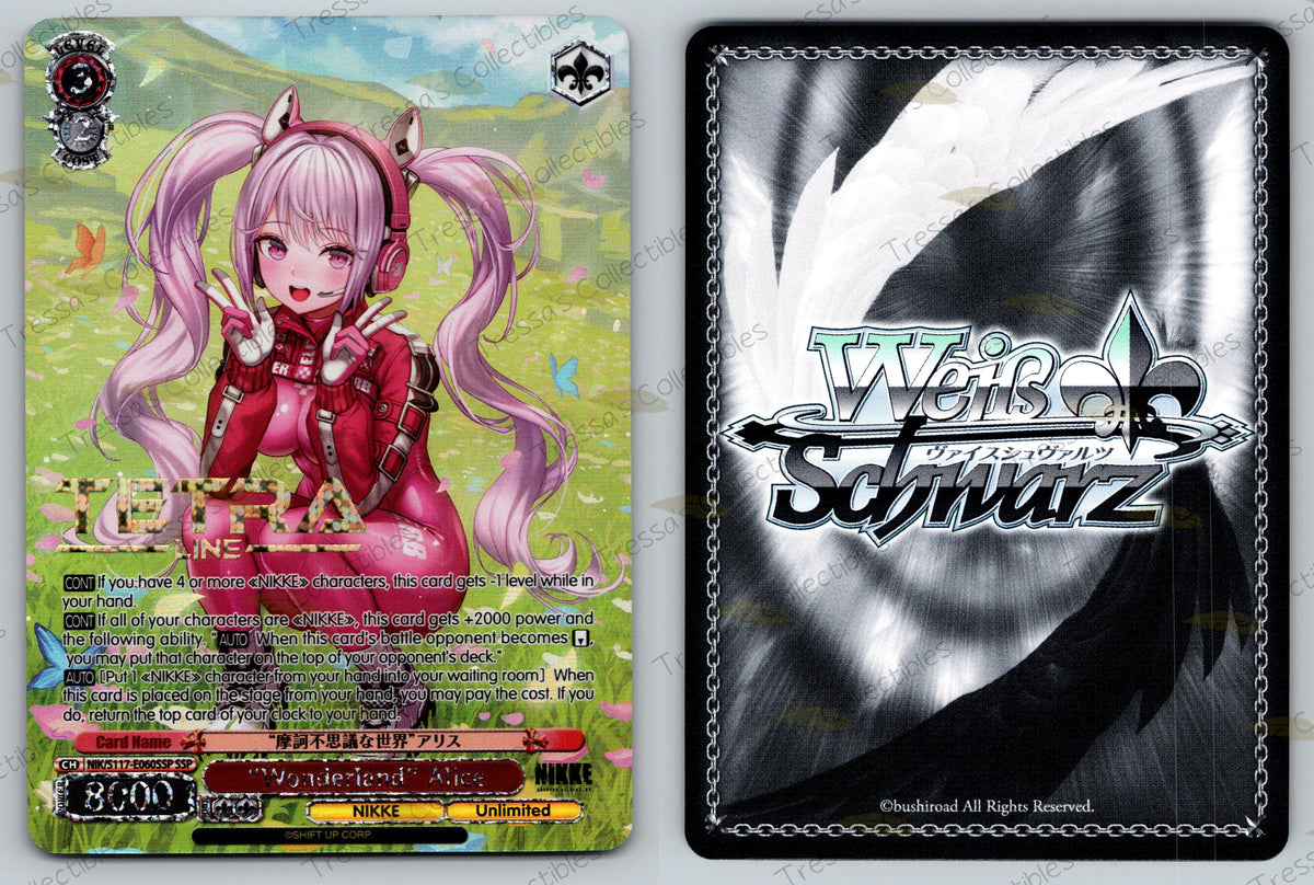 (NIK/S117-E060SSP) "Wonderland" Alice