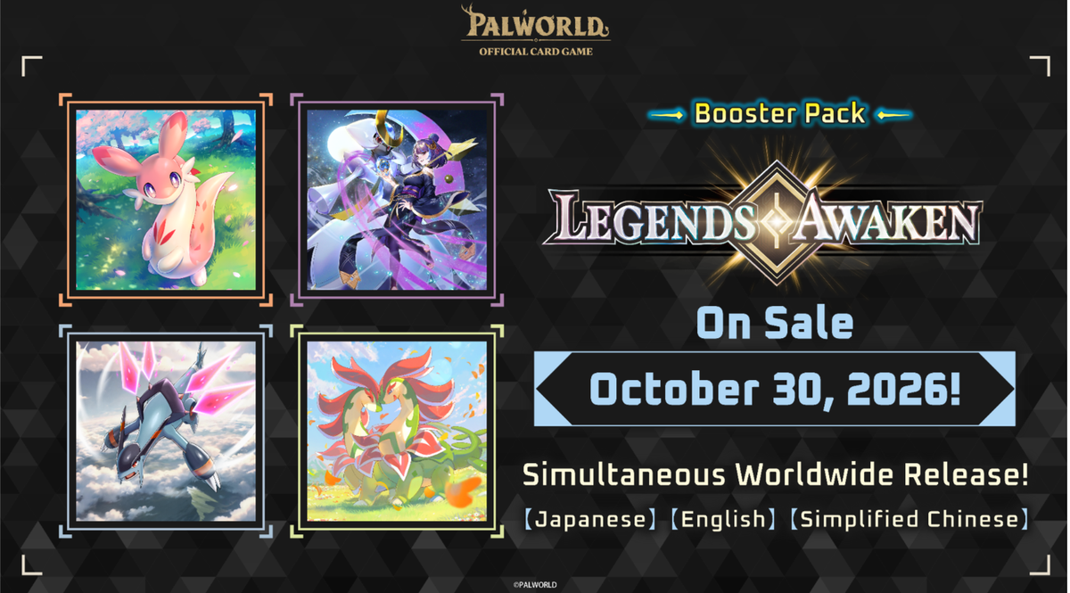 (Palworld TCG)(PREORDER) Legends Awaken Booster Box
