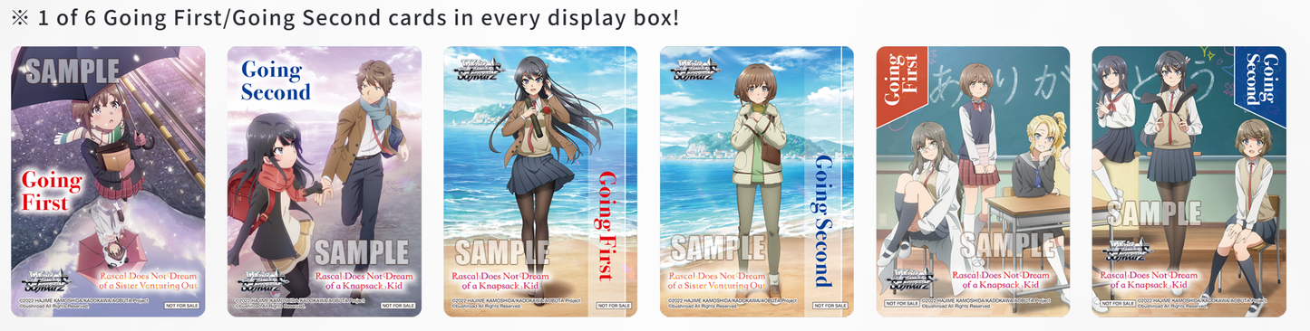 [Pre-Order] Rascal Does Not Dream Series Vol. 3 Booster Box