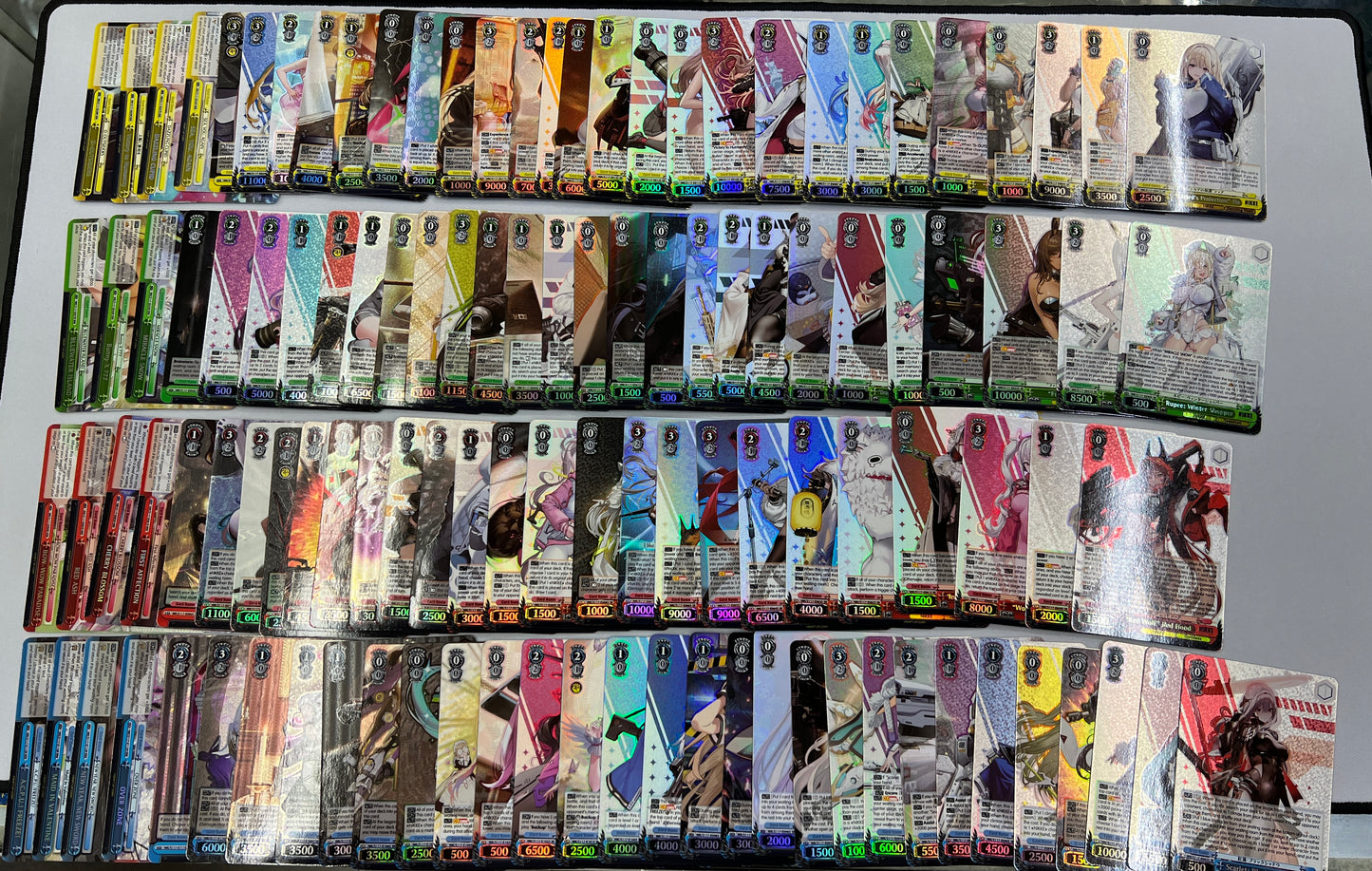 (Collection) Nikke SR/RRR Master Set
