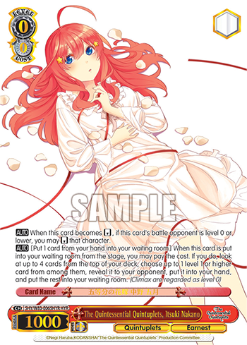 The Quintessential Quintuplets Vol. 1 Booster Box