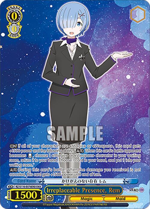 (RZ/S116-E076ENX) Irreplaceable Presence, Rem