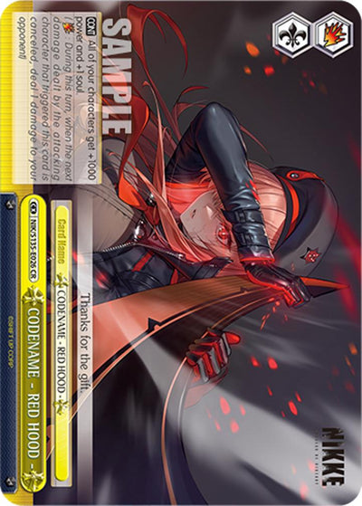 (NIK/S135-E026) CODENAME - RED HOOD -