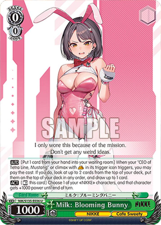 (NIK/S135-E036) Milk: Blooming Bunny