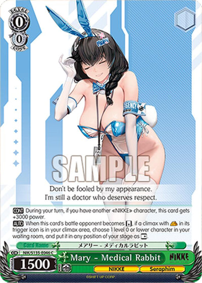 (NIK/S135-E046) Mary - Medical Rabbit