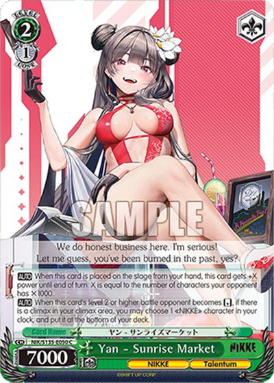(NIK/S135-E050) Yan - Sunrise Market