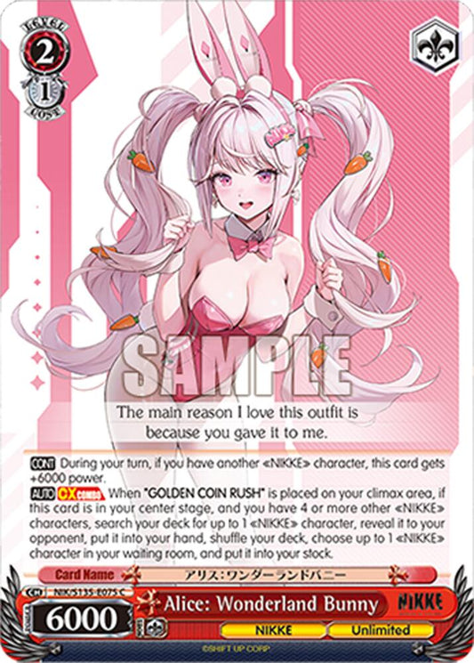 (NIK/S135-E075) Alice: Wonderland Bunny