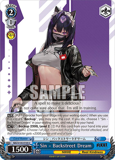 (NIK/S135-E105) Sin - Backstreet Dream