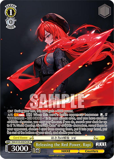(NIK/S135-E007S) Releasing the Red Power, Rapi