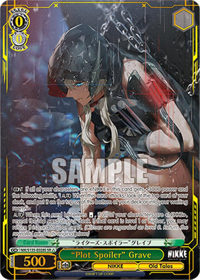 (NIK/S135-E028S) "Plot Spoiler" Grave