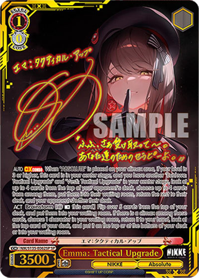 (NIK/S135-E062SP) Emma: Tactical Upgrade