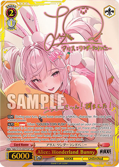 (NIK/S135-E075SP) Alice: Wonderland Bunny