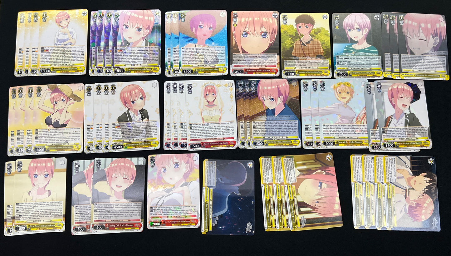 (Deck) The Quintessential Quintuplets Ichika Deck