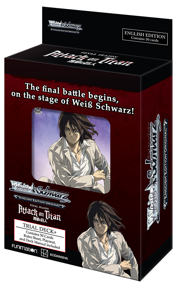 (Sealed Case) Attack on Titan Final Season Trial Deck Case