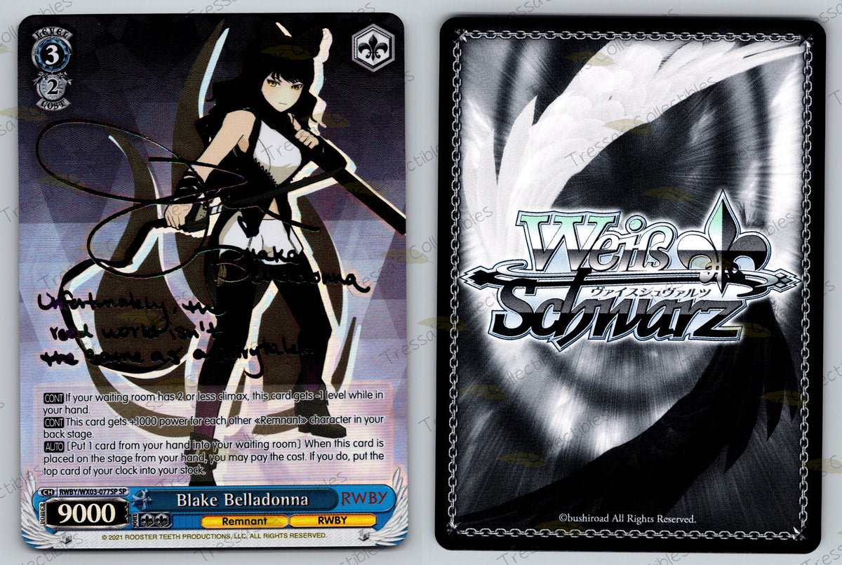 (RWBY/WX03-077SP) Blake Belladonna