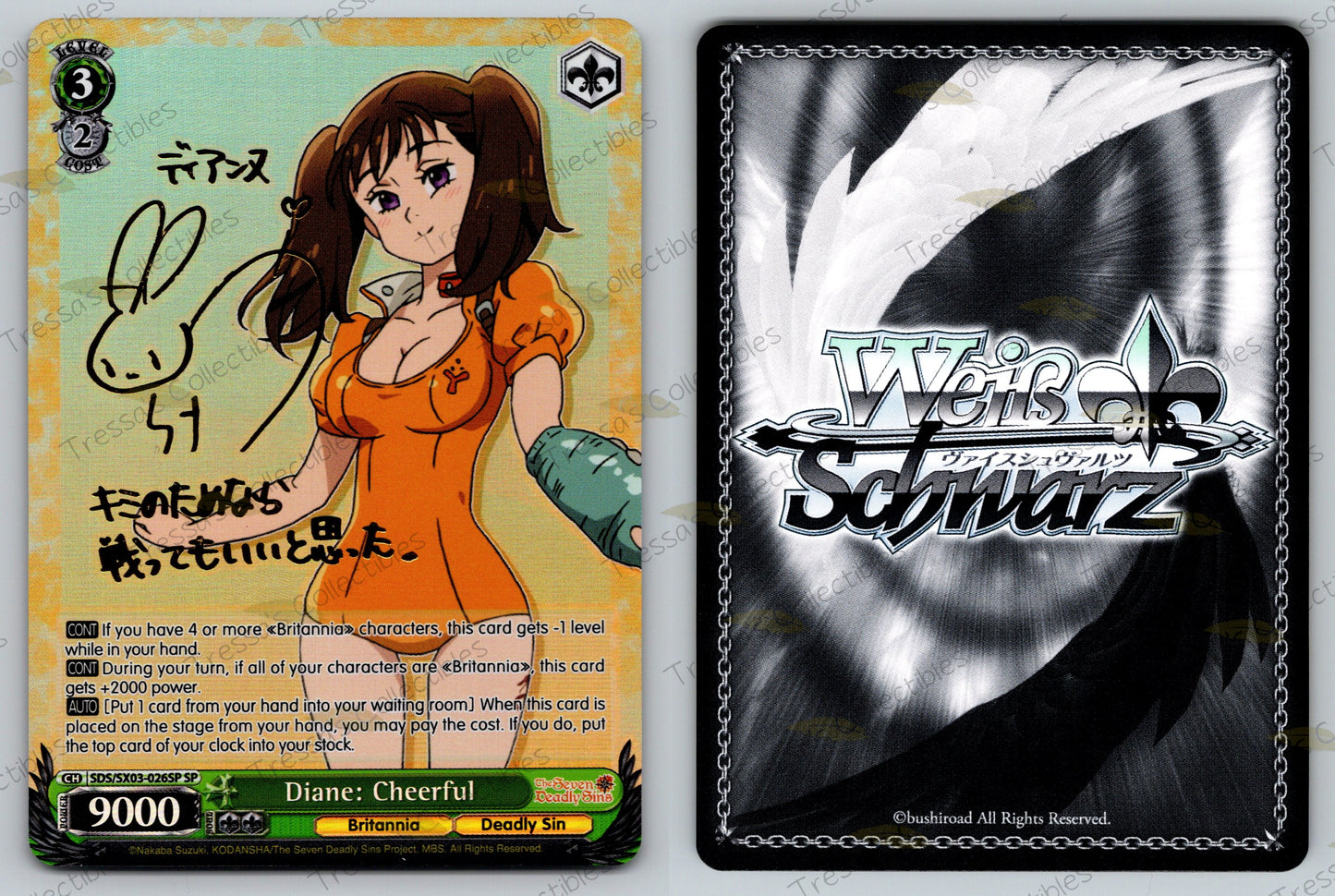 (SDS/SX03-026SP) Diane: Cheerful