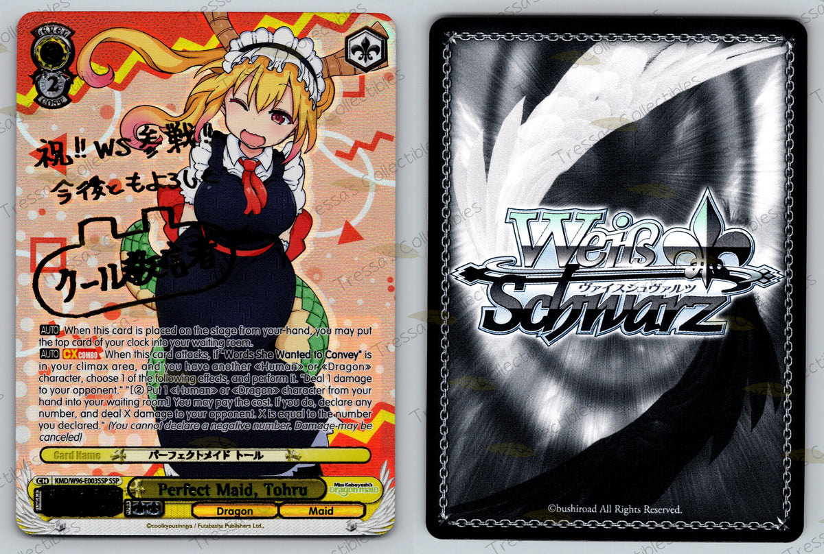 (KMD/W96-E003SSP) Perfect Maid, Tohru