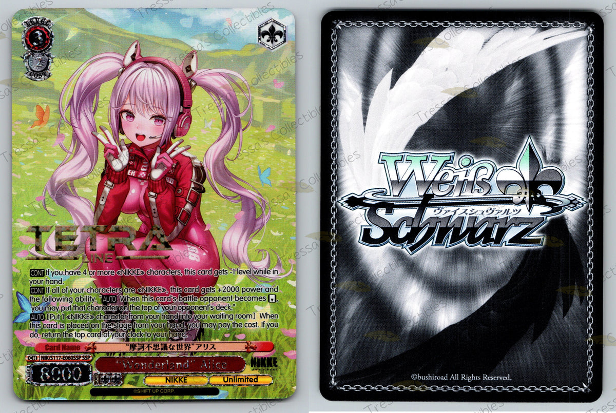 (NIK/S117-E060SSP) "Wonderland" Alice