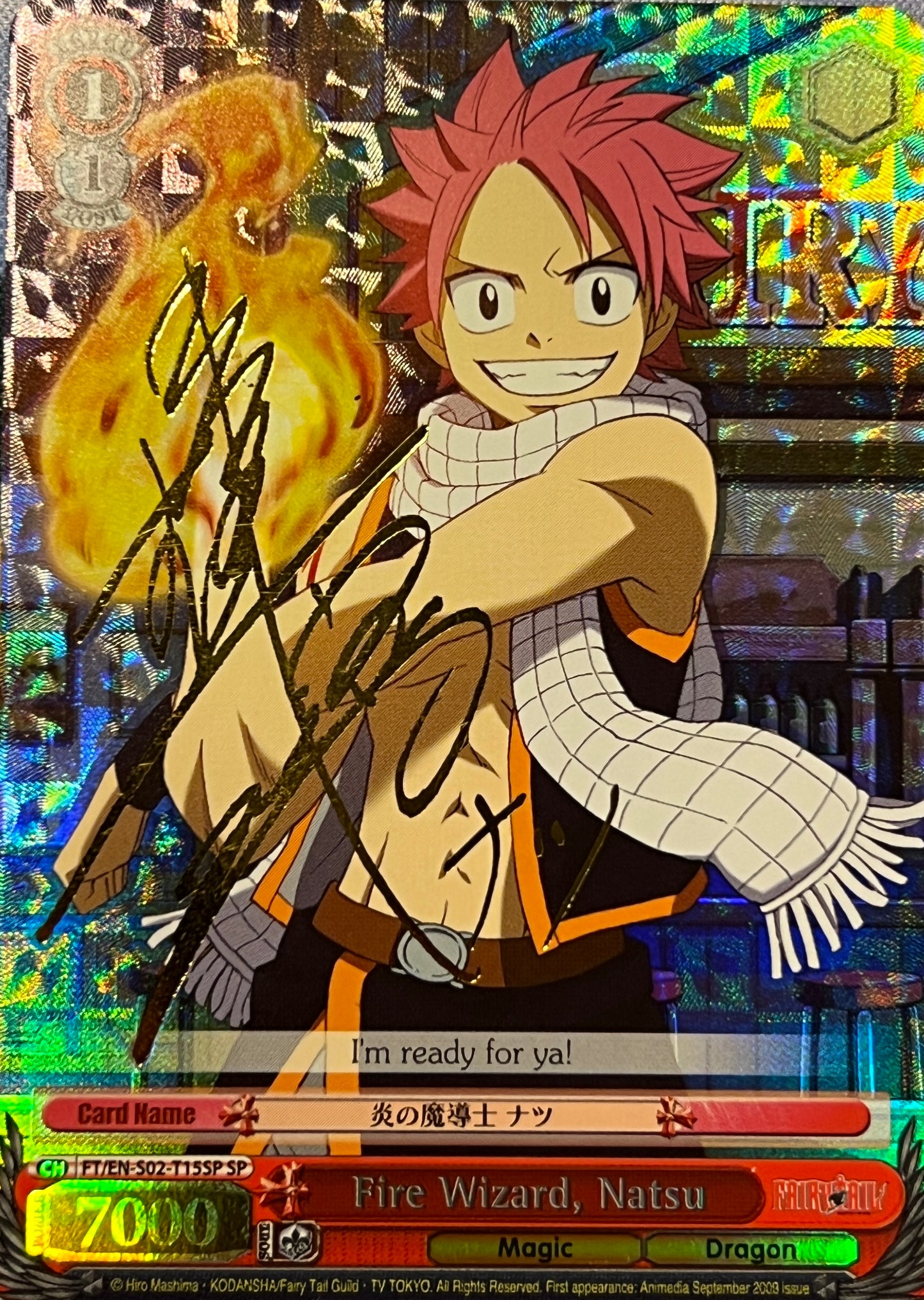 (FT/EN-S02-T15SP) Fire Wizard, Natsu