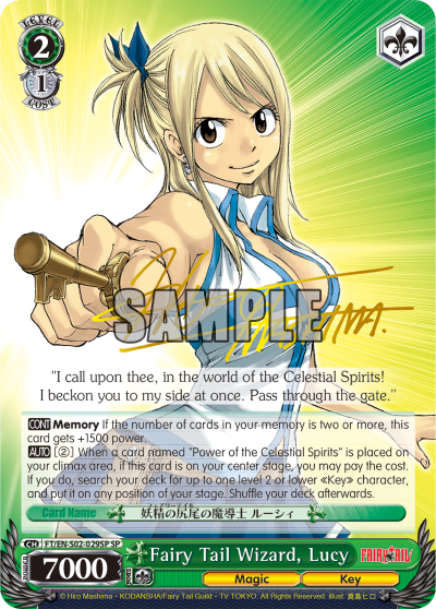 (FT/EN-S02-029SP) Fairy Tail Wizard, Lucy