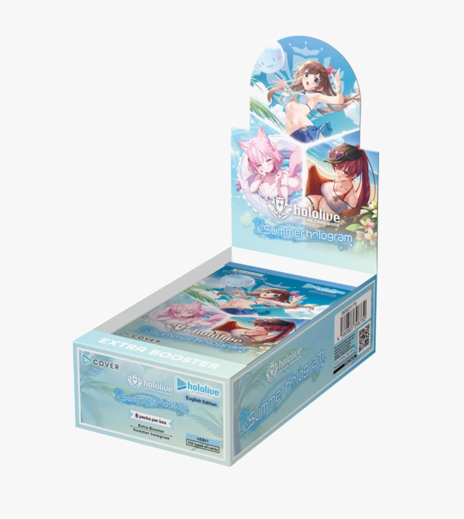 (Hololive Card Game) English Summer Hologram Booster Box