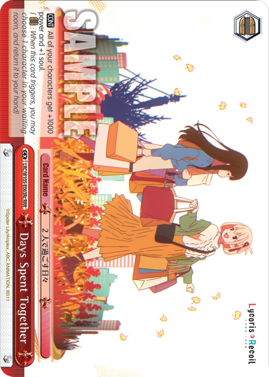 (LRC/W105-E063Rc) Days Spent Together