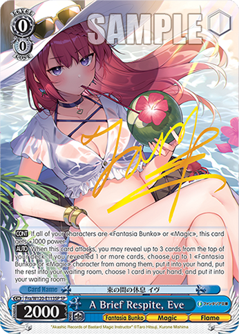 (Fra/W120-E113SP) A Brief Respite, Eve