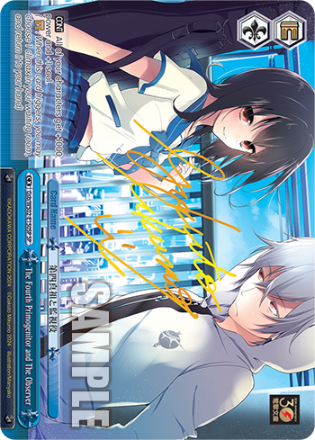 (Gsb/WS02-E150SP) The Fourth Primogenitor and The Observer