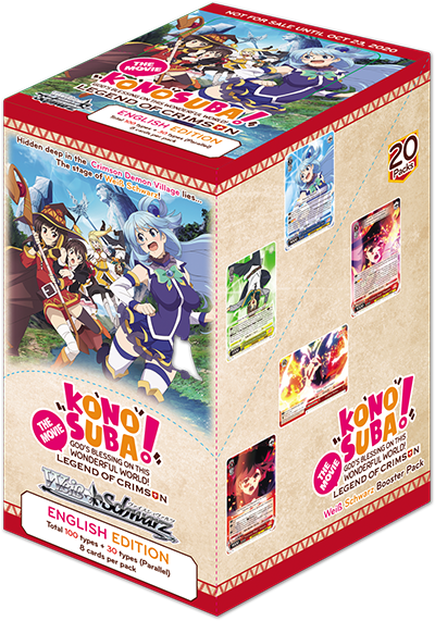 [Pre-Order][Reprint] Konosuba Legend of Crimson Booster Box