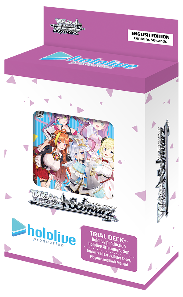 (Sealed Case) hololive production Gen 4 Trial Deck Case