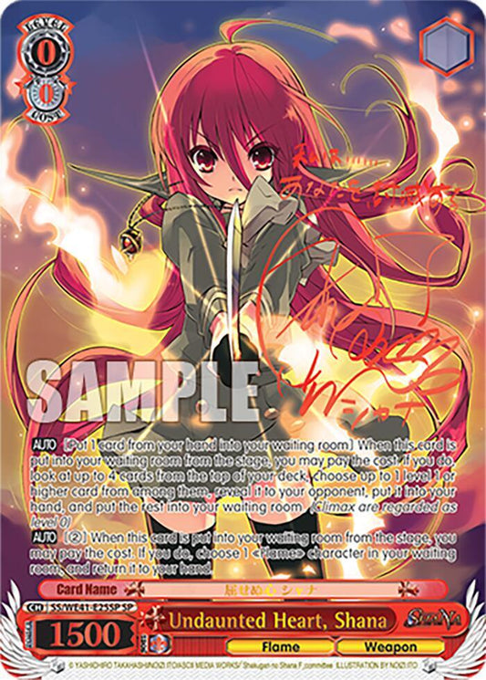 (SS/WE41-E25SP) Undaunted Heart, Shana