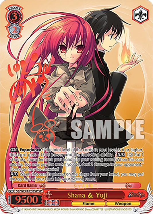 (SS/WE41-E38SP) Shana & Yuji