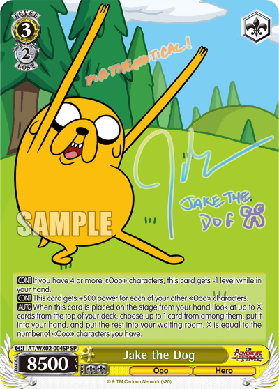 (AT/WX02-004SP) Jake the Dog