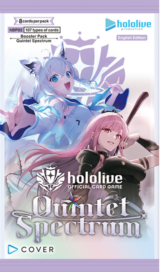(Hololive Official Card Game) Quintet Spectrum Booster Box